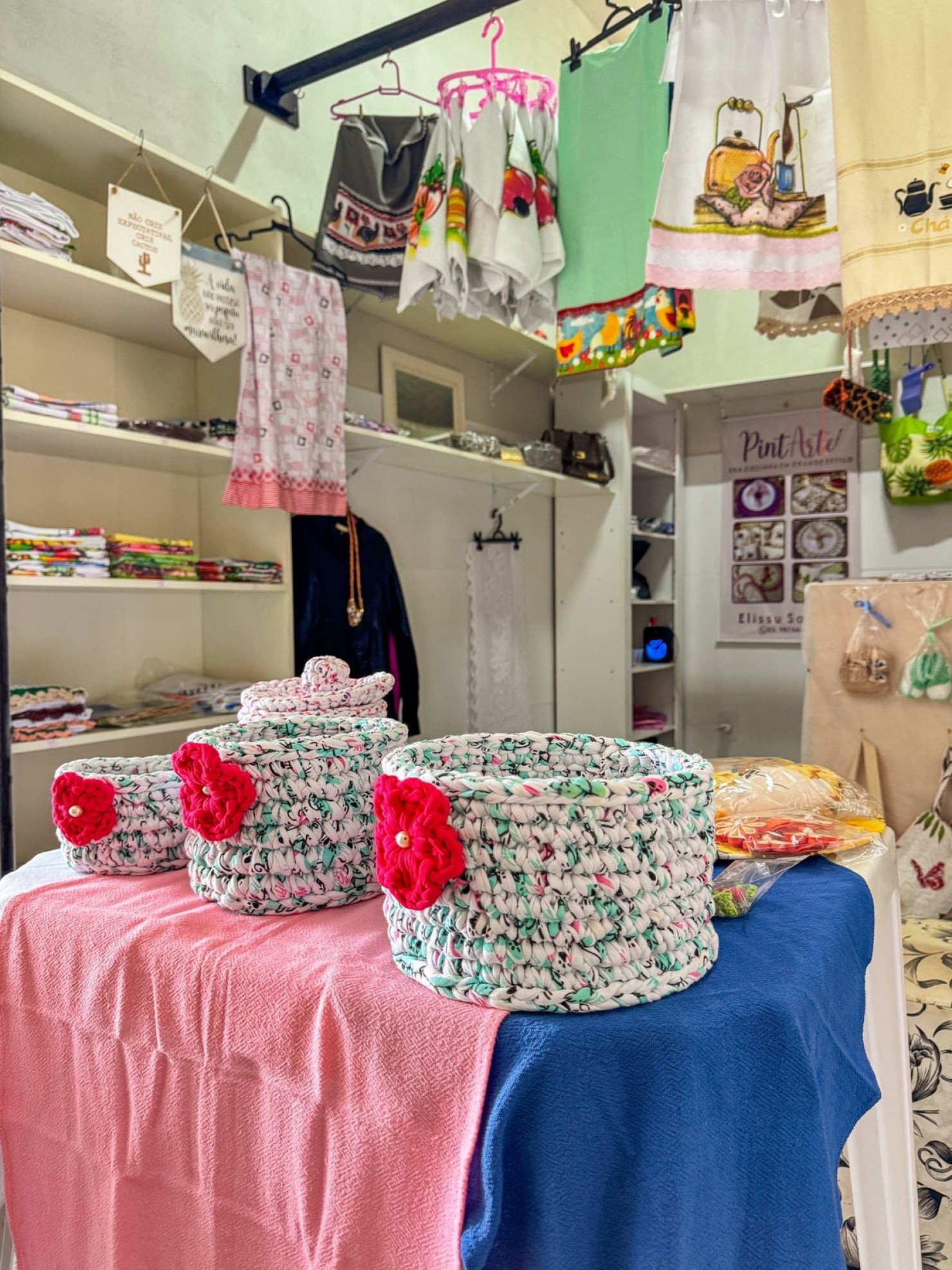 Espaço exclusivo para artesãos fortalece cultura e economia em Nova Floresta