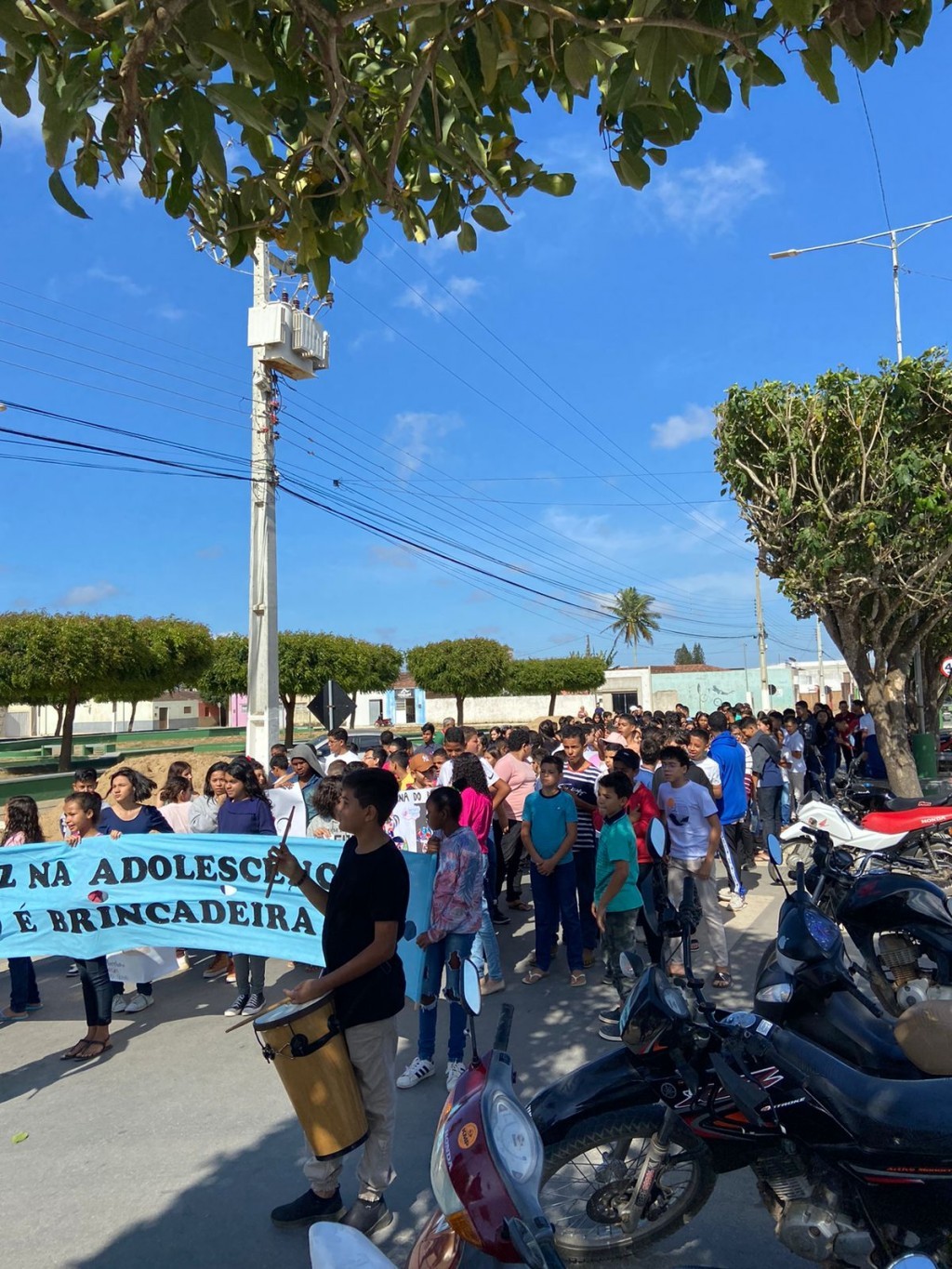 Semana do Bebê. Prefeitura de Nova Floresta realiza Caminhada do Bebê.