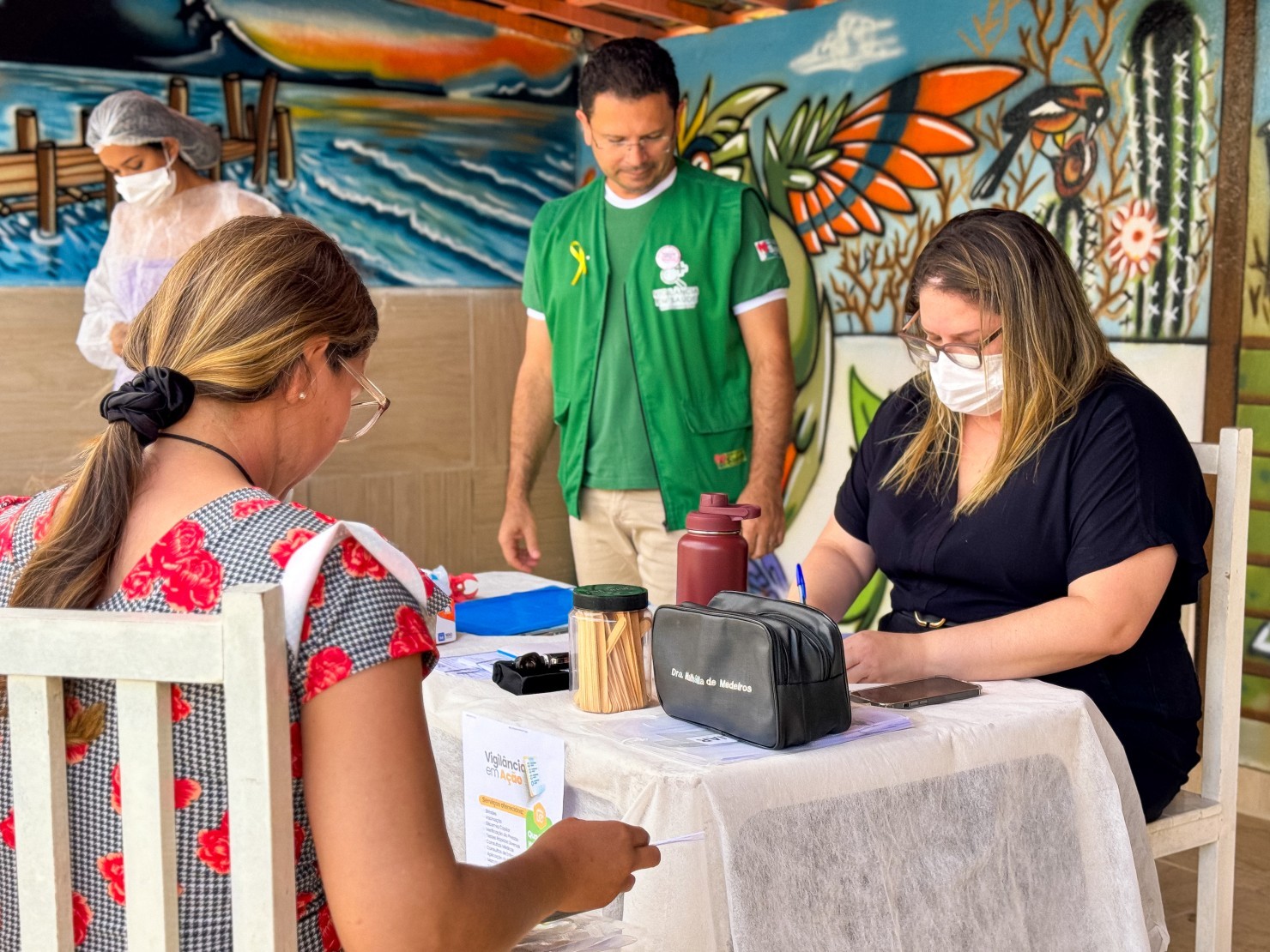 Projeto “Vigilância em Ação” leva serviços de saúde e cidadania ao Sítio Flores de Baixo