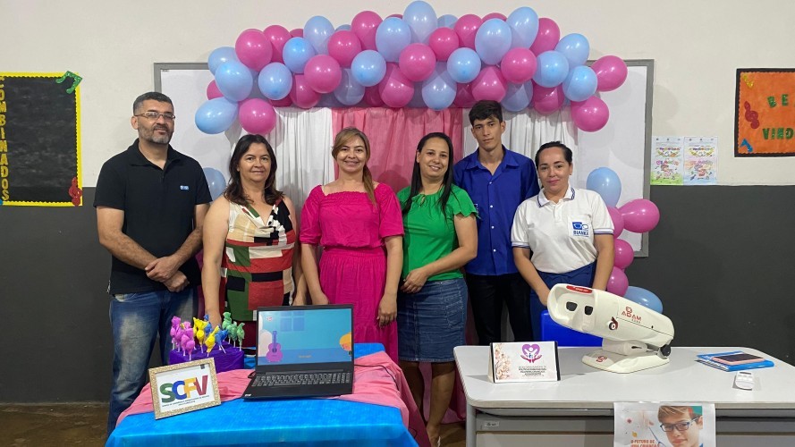 Prefeitura Municipal de Nova Floresta realiza testes oftalmológicos para as crianças do SCFV