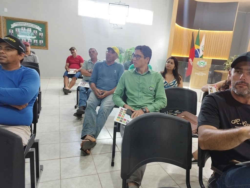 Prefeitura de Nova Floresta promove palestras sobre nutrição de plantas