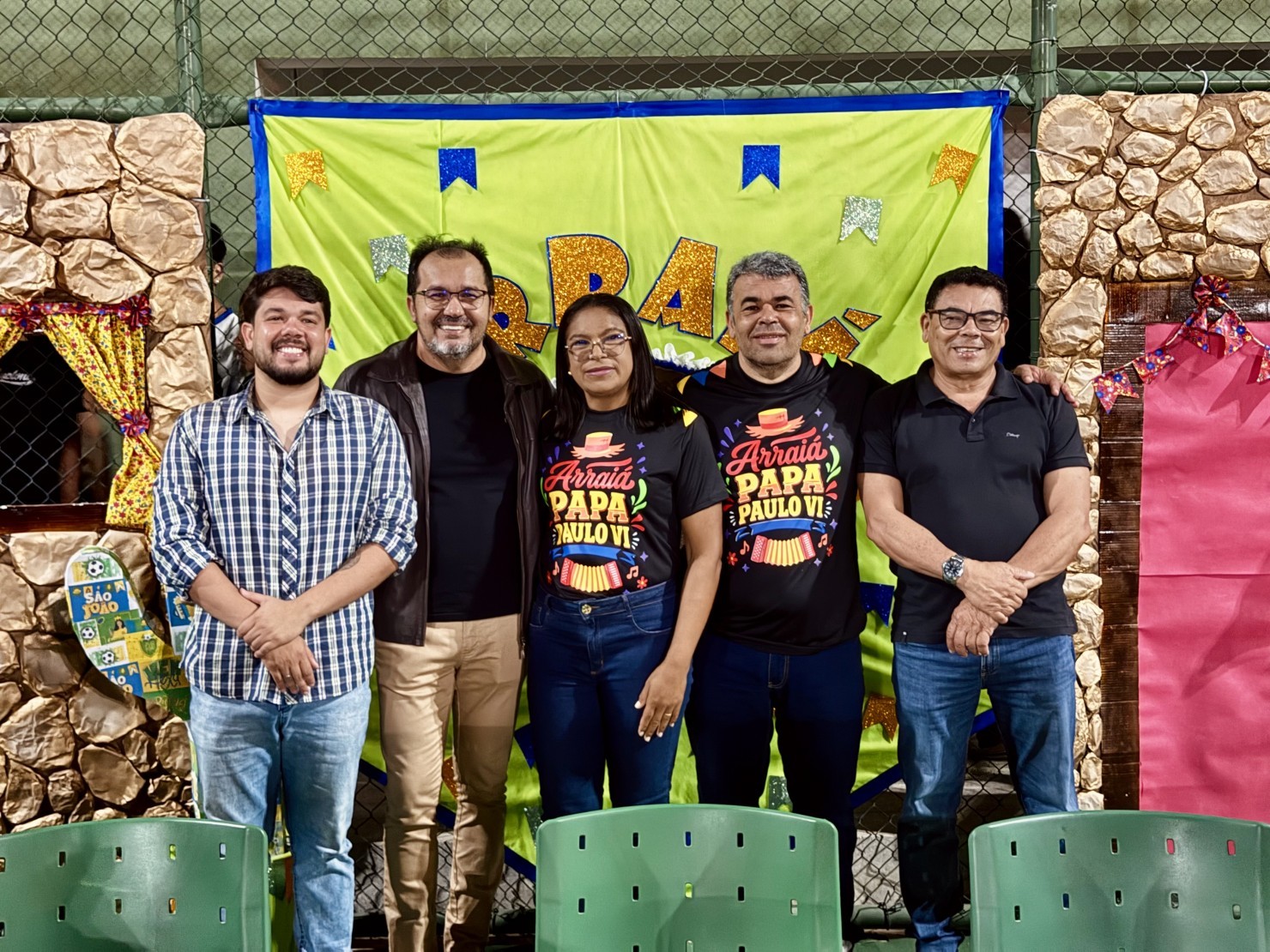 São João da Educação tem início com grande festa na Escola Papa Paulo VI