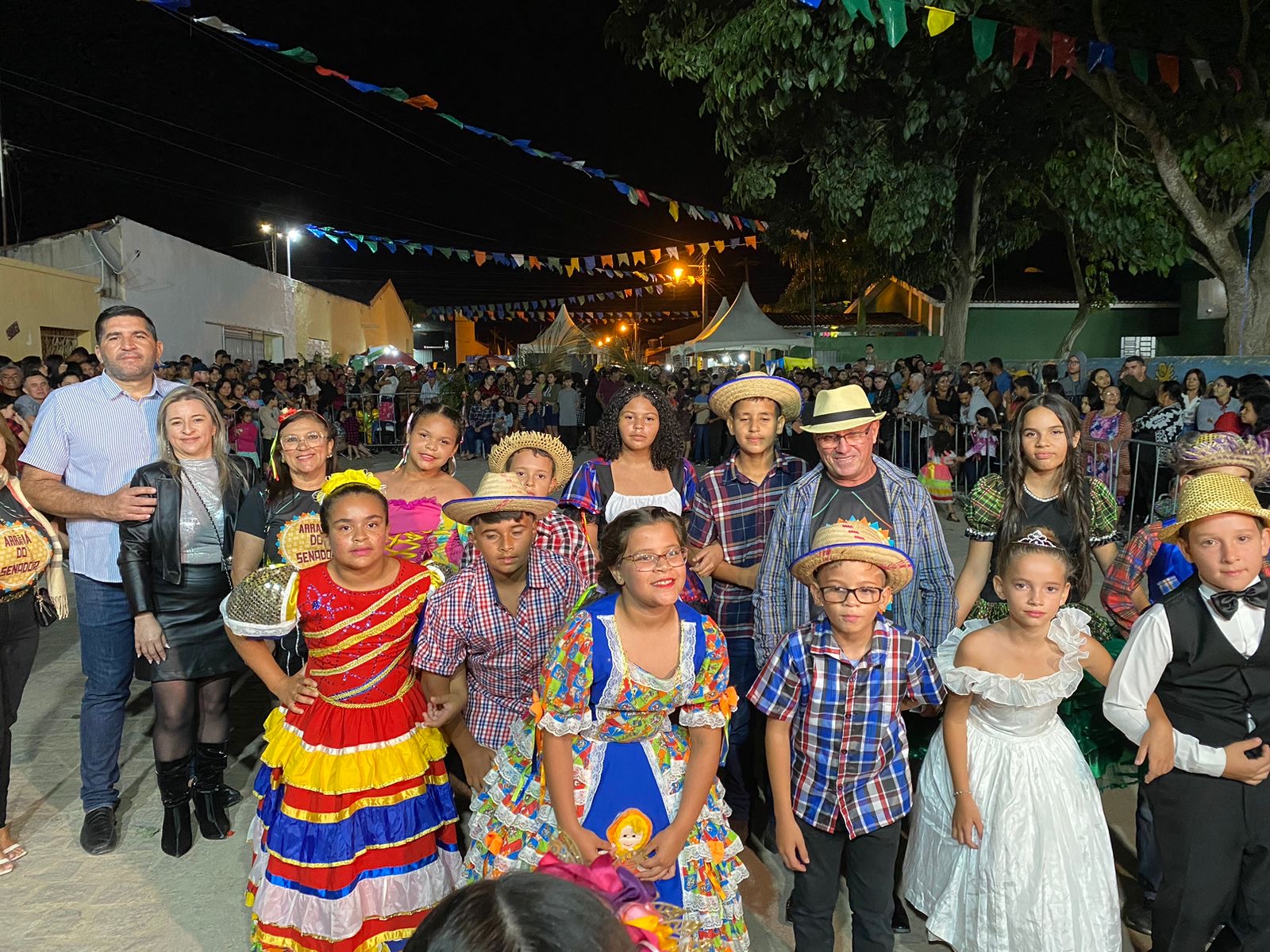 Prefeitura Municipal de Nova Floresta realiza São João de Bairros na Escola Senador Rui Carneiro