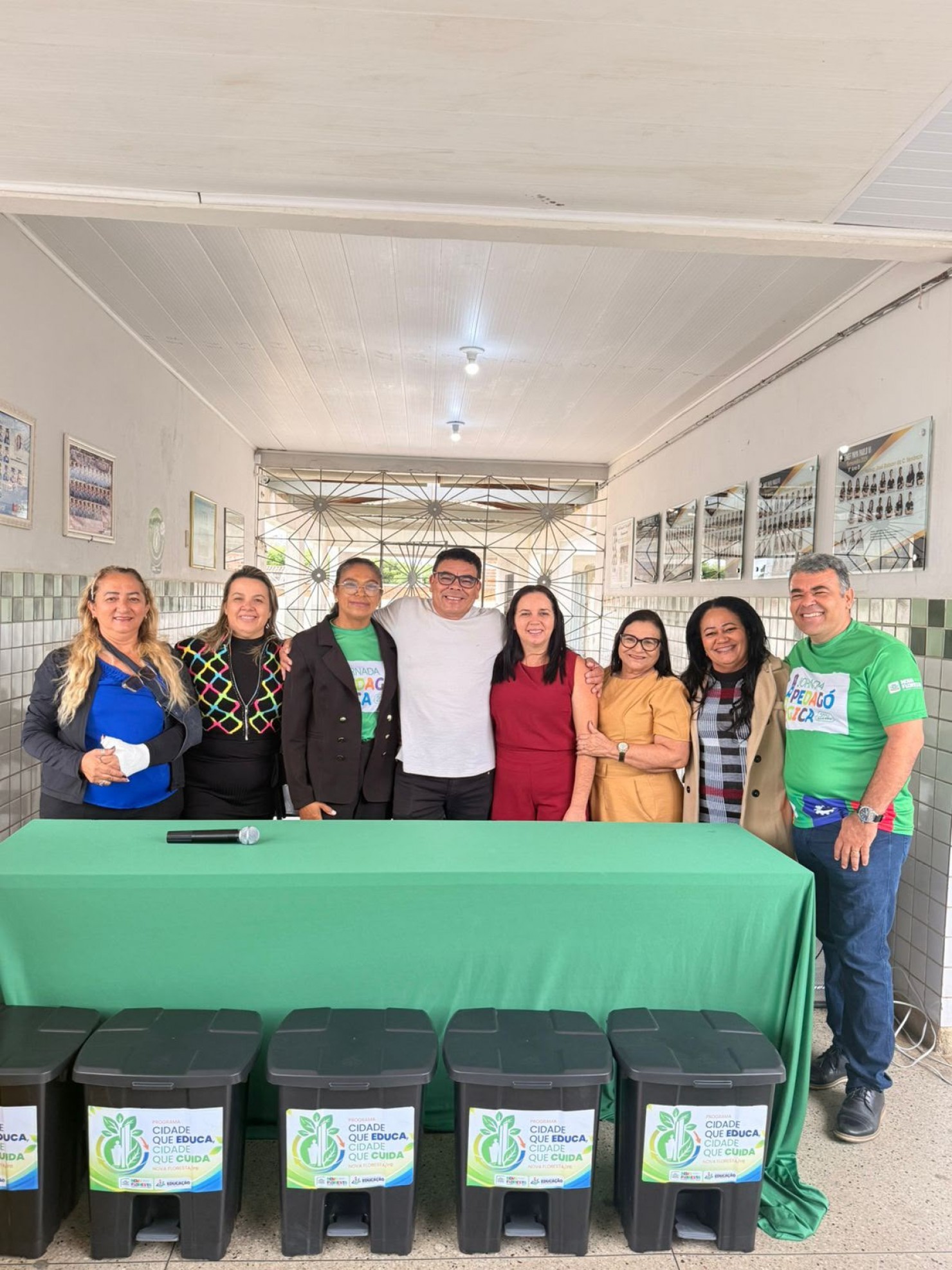 Prefeitura de Nova Floresta apresenta programa “Cidade que Educa, Cidade que Cuida” à rede municipal de ensino