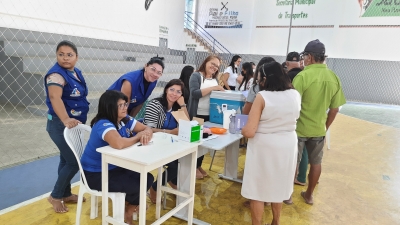 Prefeitura de Nova Floresta realiza HiperDia da terceira idade