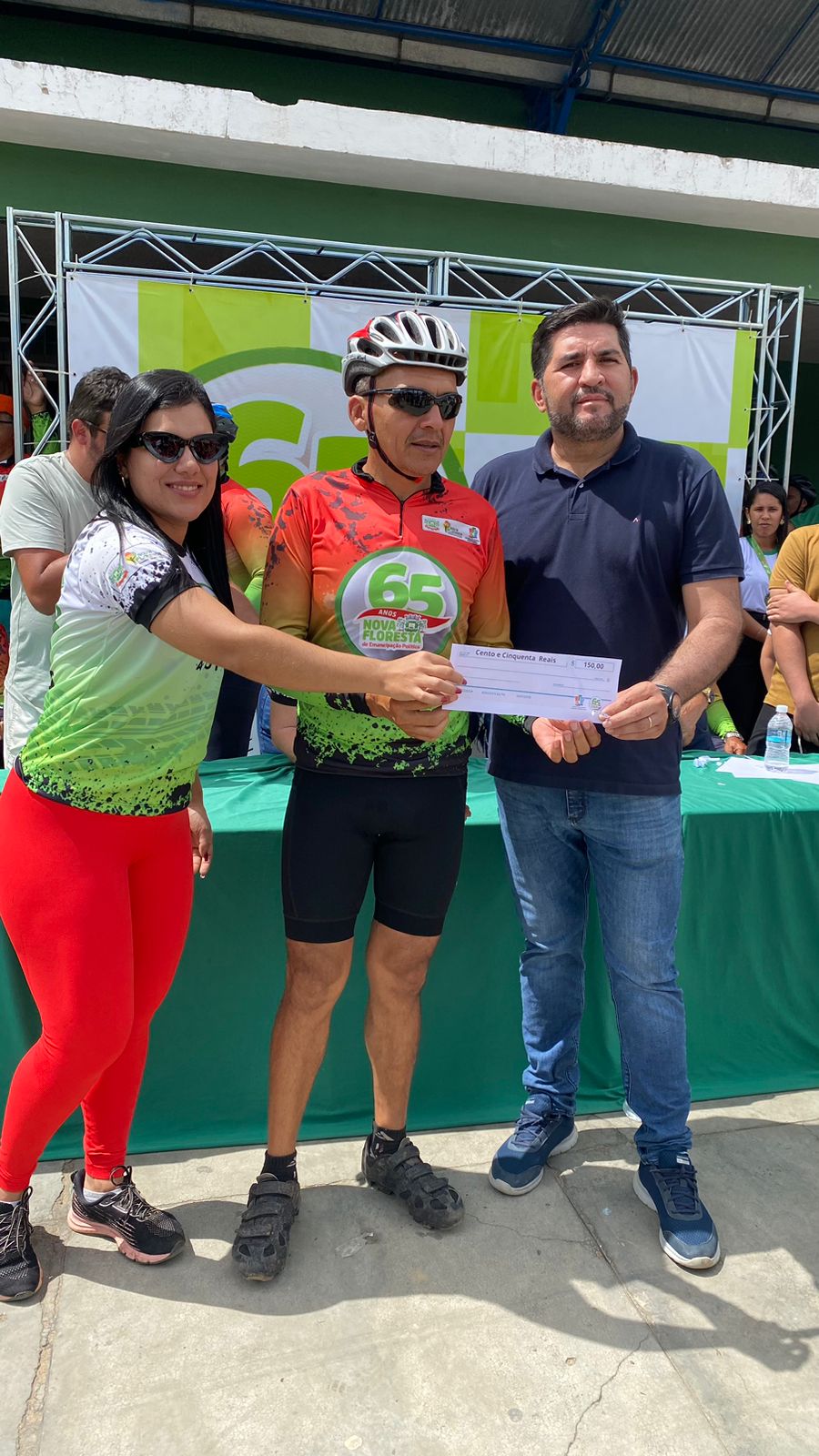 Prefeitura Municipal de Nova Floresta realiza Eco Pedal de Emancipação