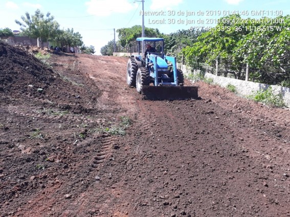 Prefeitura de Nova Floresta Realiza Melhorias nas Estradas Vicinais do Município