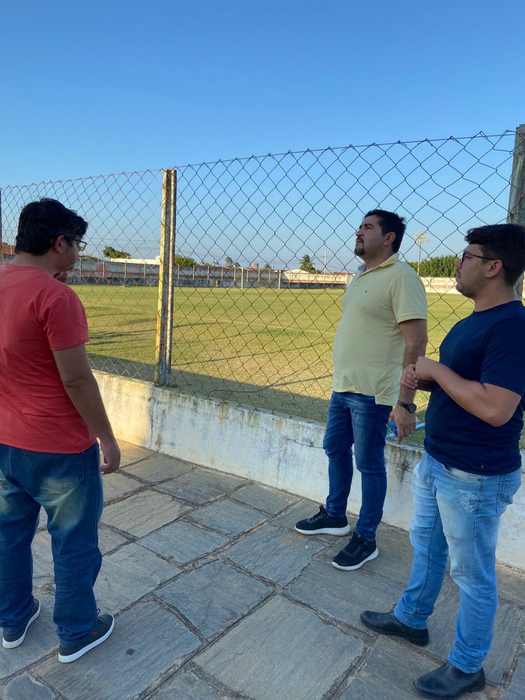 Prefeito Jarson Santos dá Início na reforma e ampliação do Estádio Municipal O Florestão.
