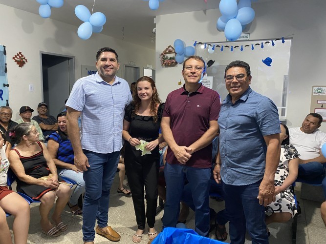 Prefeitura Municipal de Nova Floresta e Secretaria de Saúde realiza ações de Encerremanto do Novembro Azul