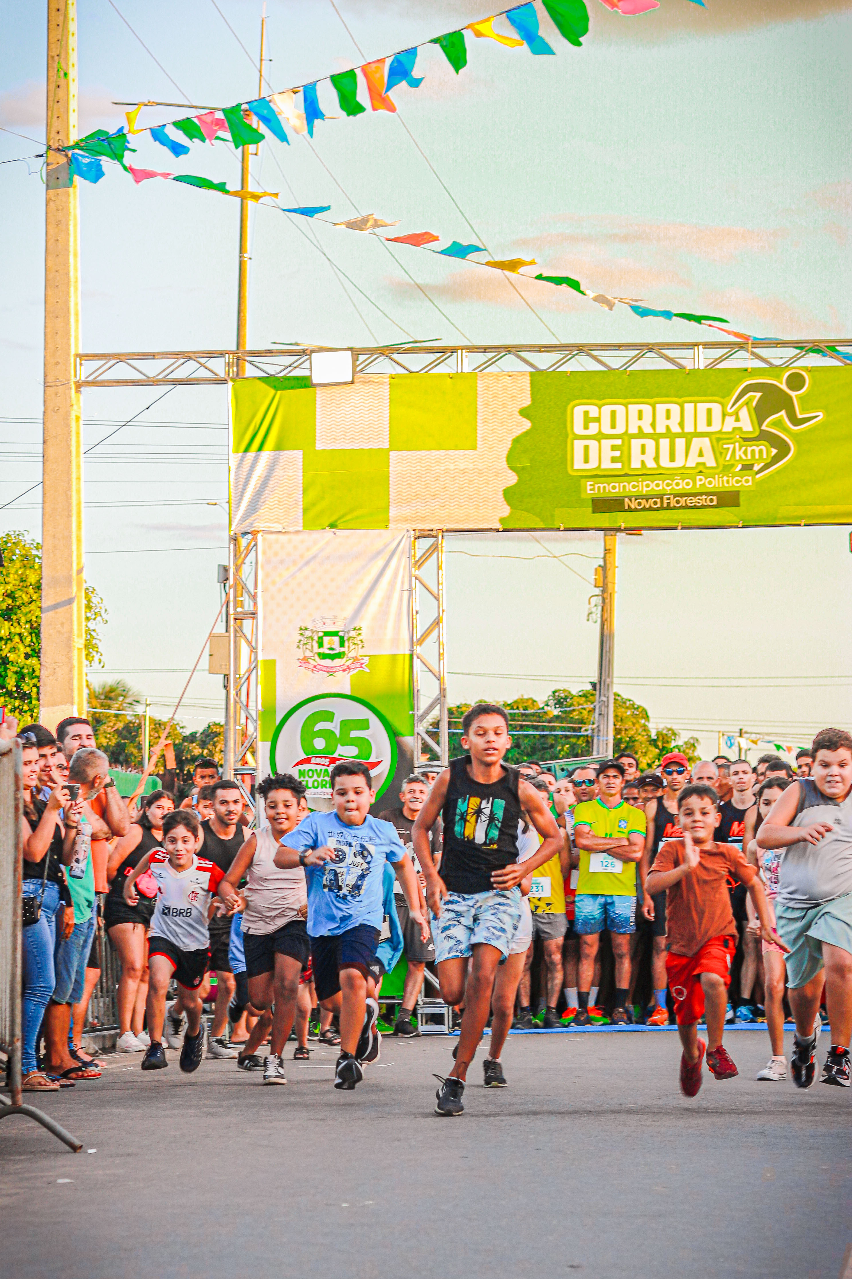 Prefeitura Municipal de Nova Floresta realiza Corrida de Rua de Emancipação