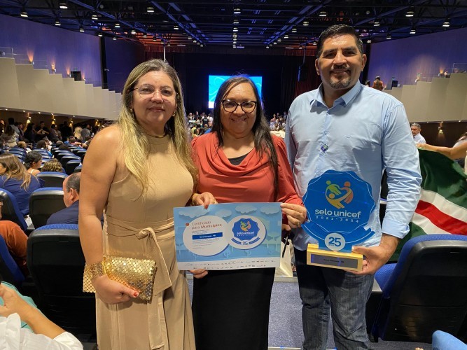 Prefeitura Municipal de Nova Floresta recebe Selo UNICEF 2020-2024