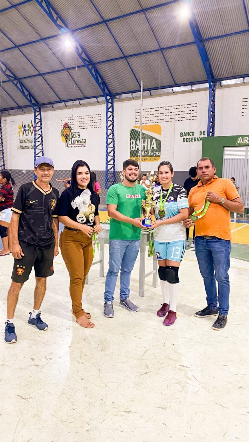 Secretaria Municipal da Juventude, Esporte, Lazer, Cultura e Turismo promove Torneio Feminino de Futsal em alusão as 65 anos de Emancipação Politica