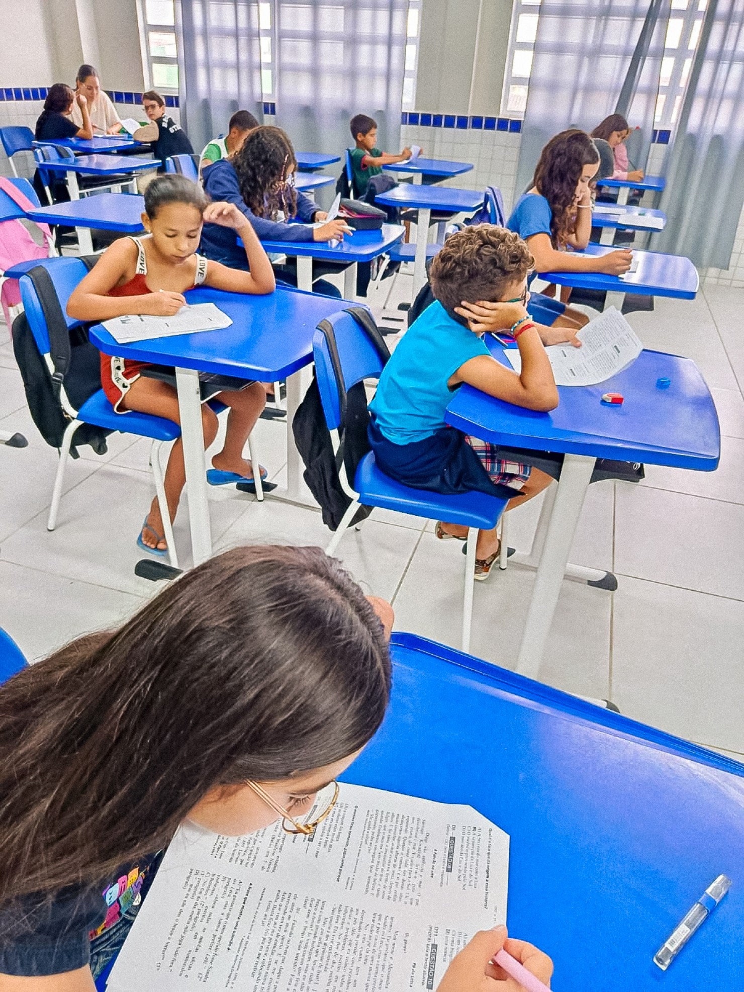 Nova Floresta realiza avaliações internas nas turmas do 5º ano para fortalecer a qualidade da educação