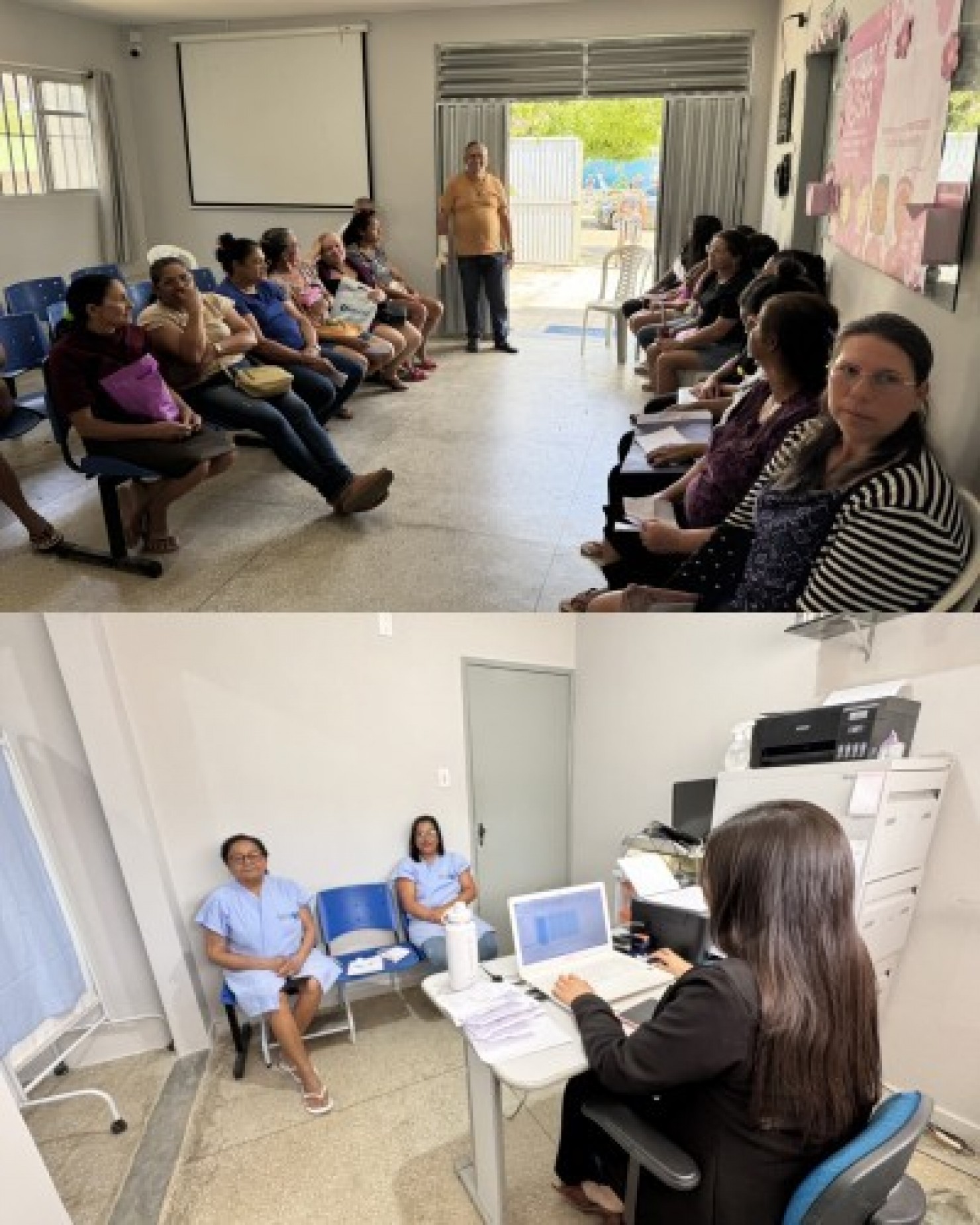 Secretaria de Saúde de Nova Floresta encerra Outubro Rosa com ações de prevenção à saúde da mulher