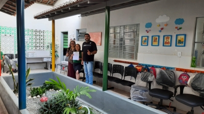 Prefeitura de Nova Floresta realiza entrega de equipamentos mobiliários nas escolas da rede municipal de ensino