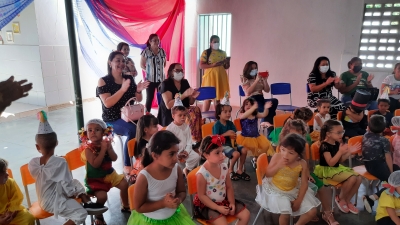 Prefeitura de Nova Floresta promove segundo dia de atividades da Semana do Bebê