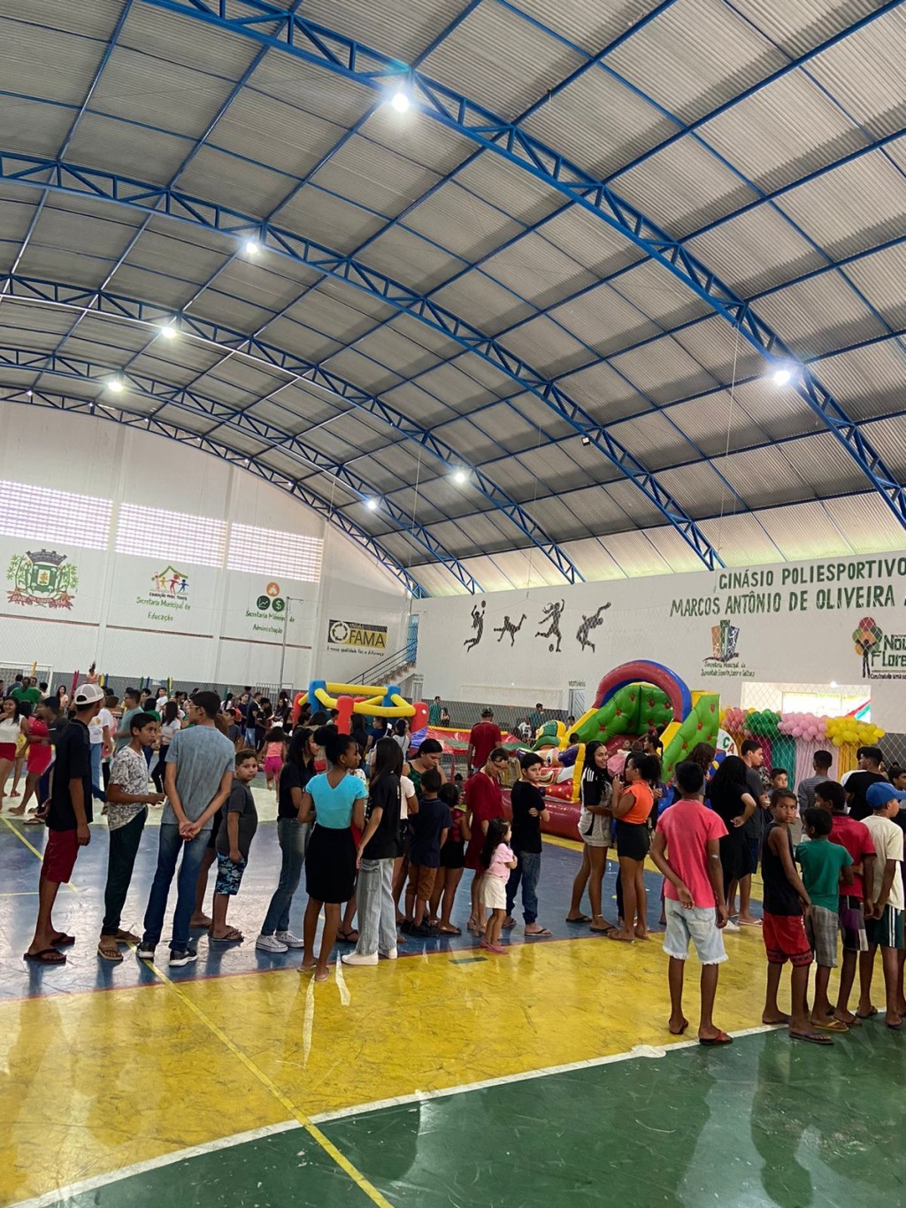 Prefeitura de Nova Floresta promove Dia das Crianças.