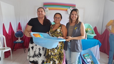 Prefeitura de Nova Floresta realiza entrega do Kit Gestante