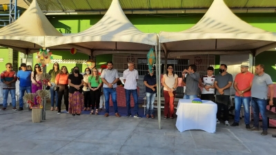 Prefeitura de Nova Floresta realiza entrega de pavimentações de ruas do município