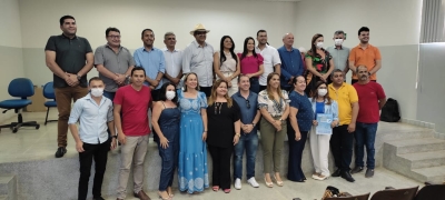 Prefeito Jarson e secretário de Saúde participam de reunião no CIMSC