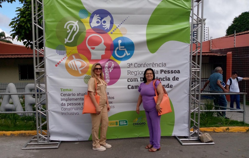 Prefeitura de Nova Floresta participa da 3° conferencia da pessoa com deficiência de Campina Grande.