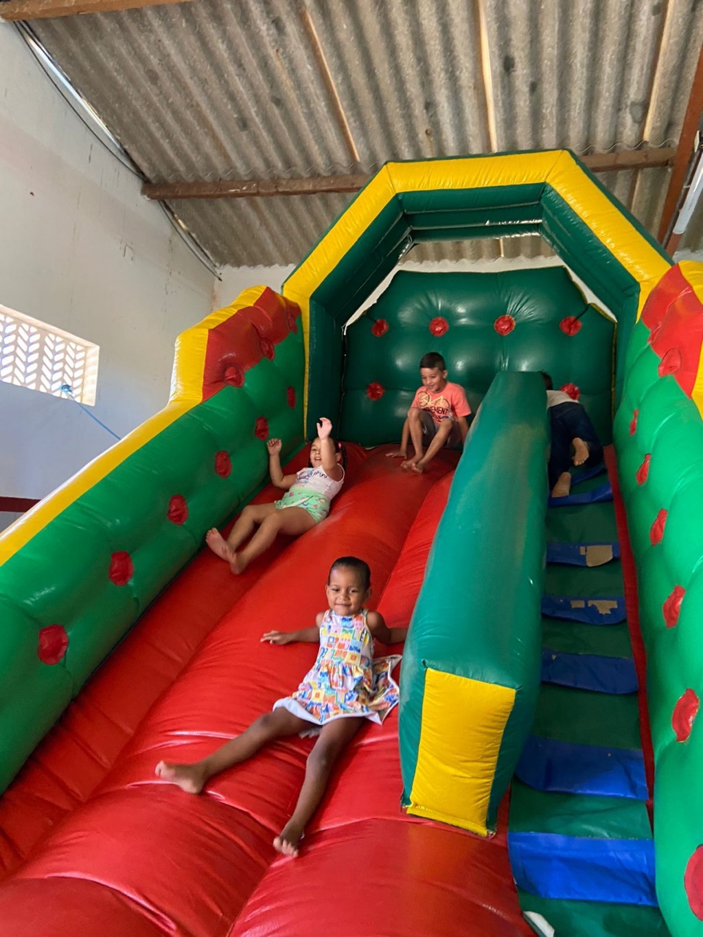 Continuação Semana do Bebê- Brinquedoteca do Criança Feliz na nova Sede do CRAS