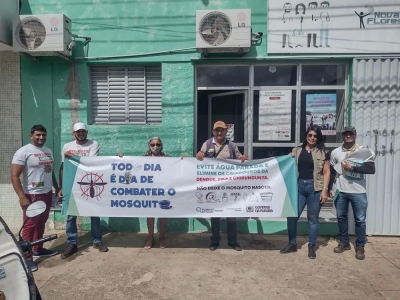 Secretaria de Saúde promove ações educativas de combate ao aedes aegypti