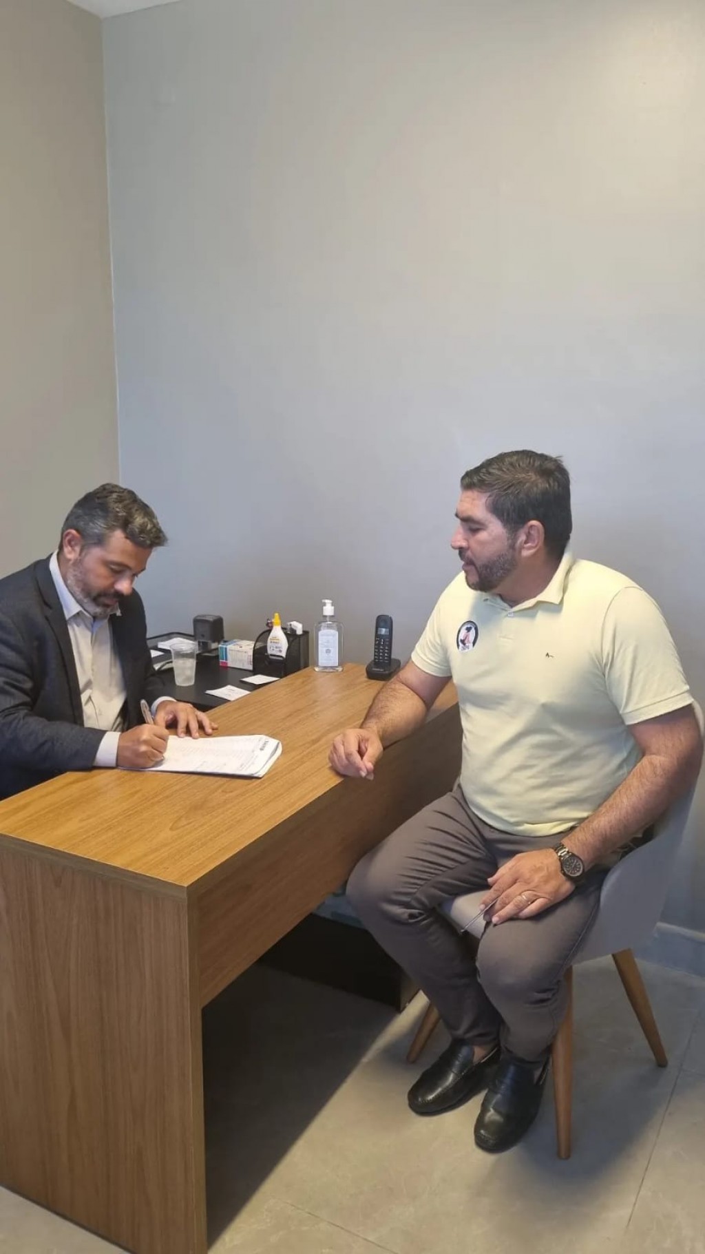 O Prefeito Jarson Santos participou da eleição da Federação das Associações dos Municípios da Paraíba (FAMUP)