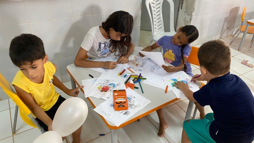 Semana do Bebê - Brinquedoteca do Programa Criança Feliz na Sede do CRAS