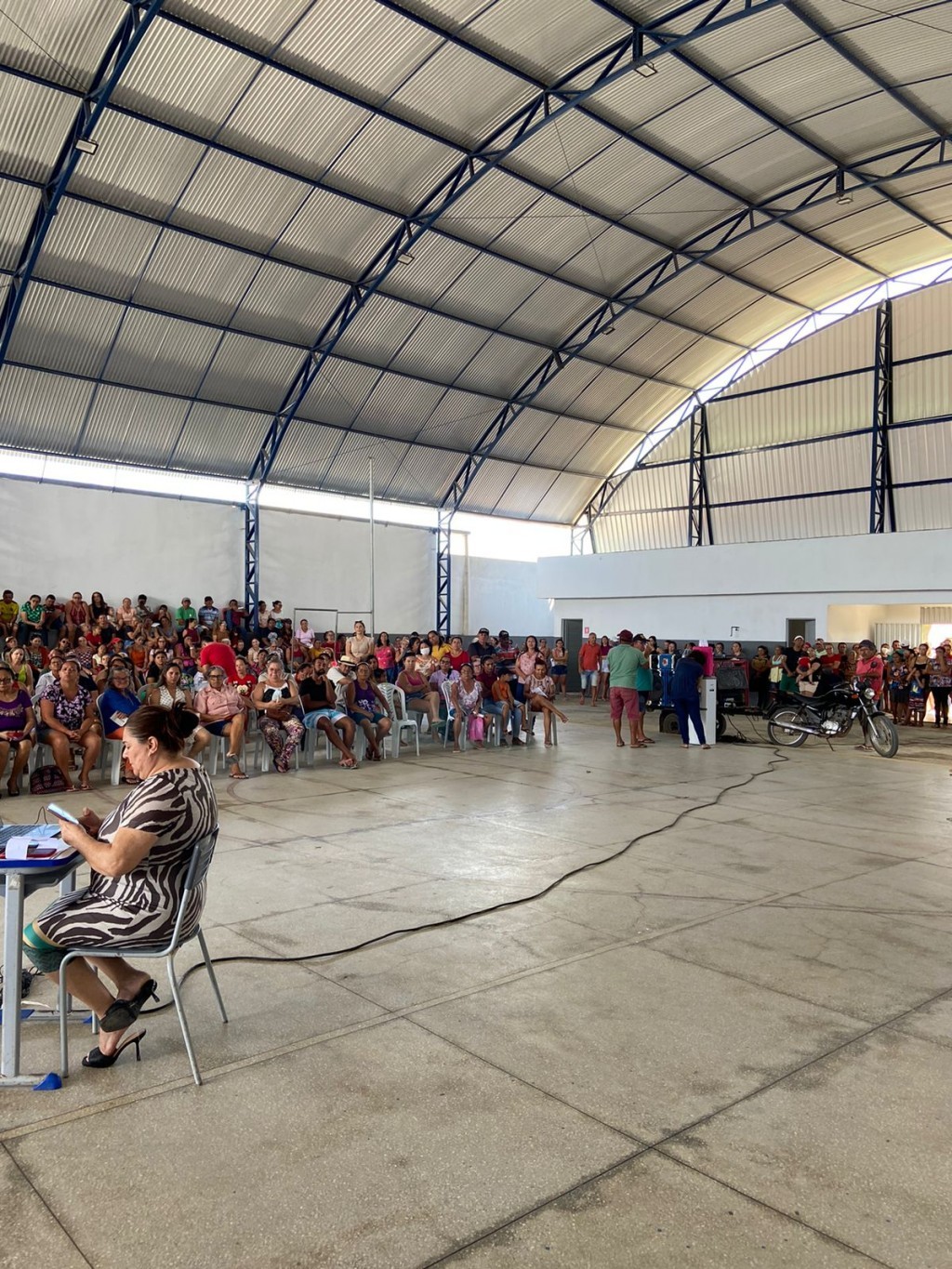 Prefeitura de Nova Floresta realiza reunião voltada para os Beneficiários do Programa Bolsa Família.
