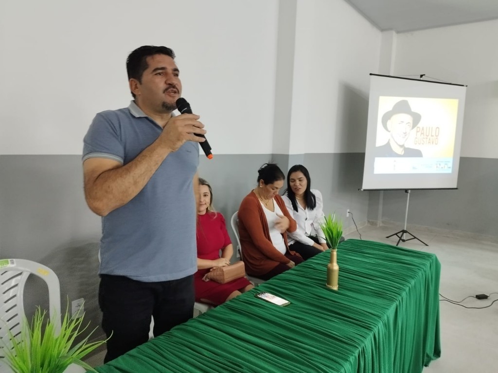 Prefeitura de Nova Floresta promove reunião da Lei Paulo Gustavo