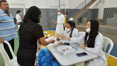 Prefeitura de Nova Floresta realiza HiperDia da terceira idade