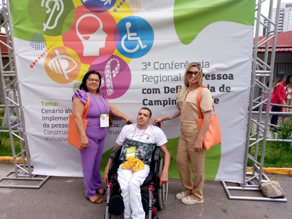 Prefeitura de Nova Floresta participa da 3° conferencia da pessoa com deficiência de Campina Grande.