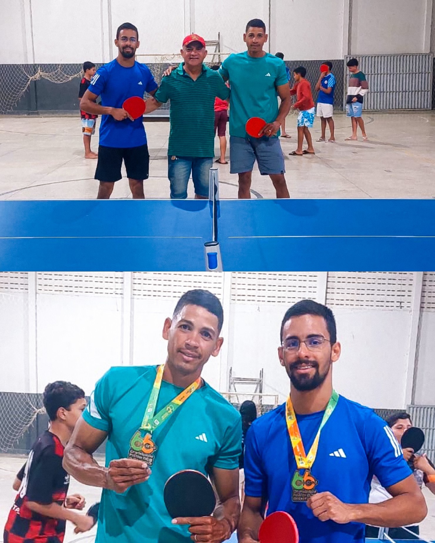 Prefeitura realiza Campeonato de Tênis de Mesa com grande participação no Ginásio José Everaldo dos Santos