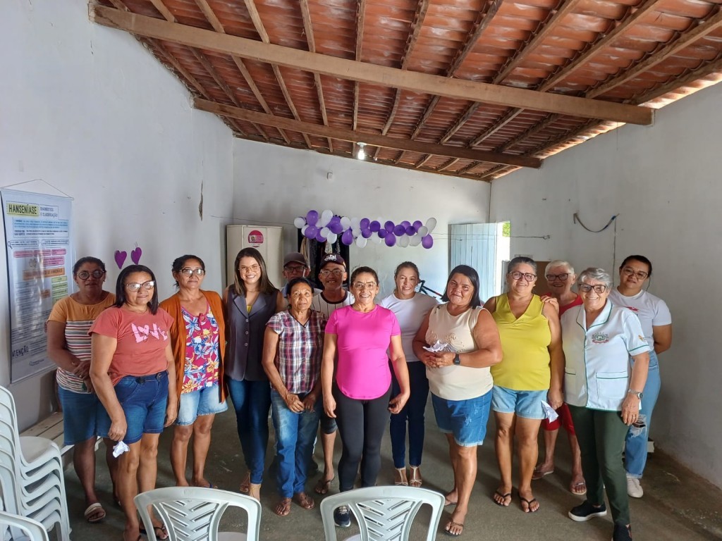 Prefeitura de Nova Floresta realiza ação do Janeiro Roxo e Branco nos PSF's.