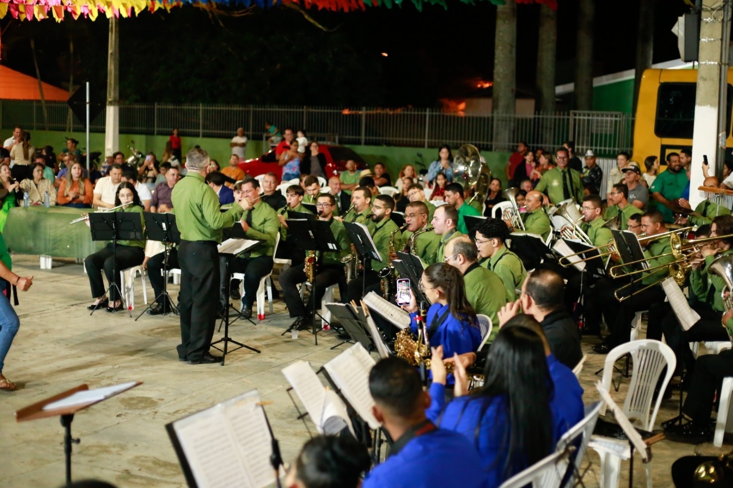 Encontro de Filarmônicas encerra com emoção os 66 anos de Nova Floresta