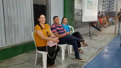Prefeitura de Nova Floresta realiza reunião com famílias cadastradas no Programa Auxílio Brasil