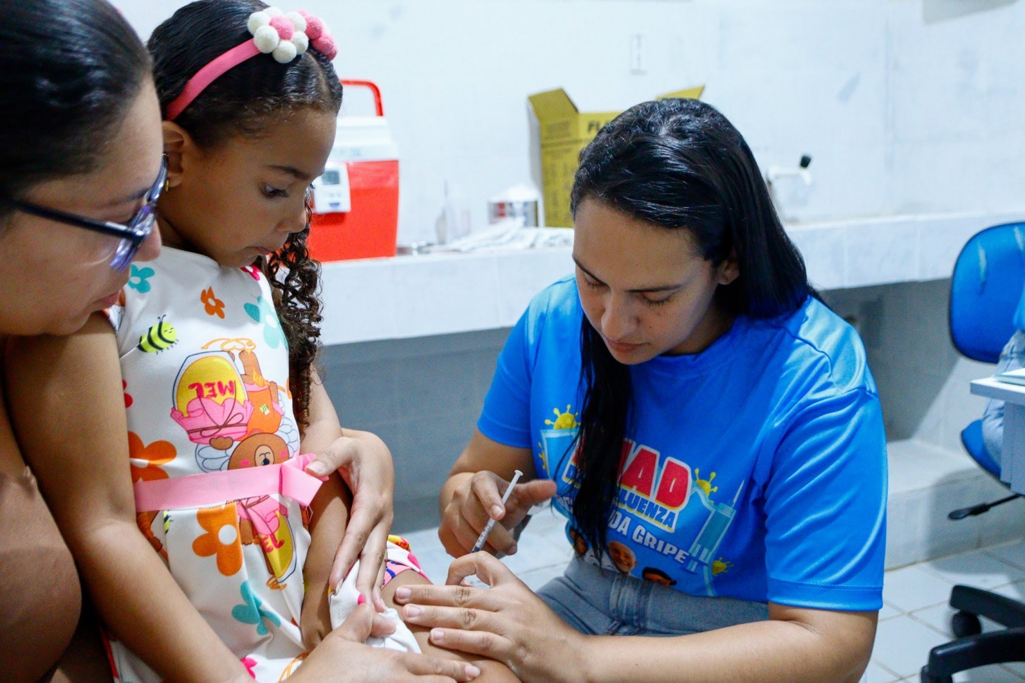 Dia D de Vacinação contra a Influenza mobiliza população em Nova Floresta