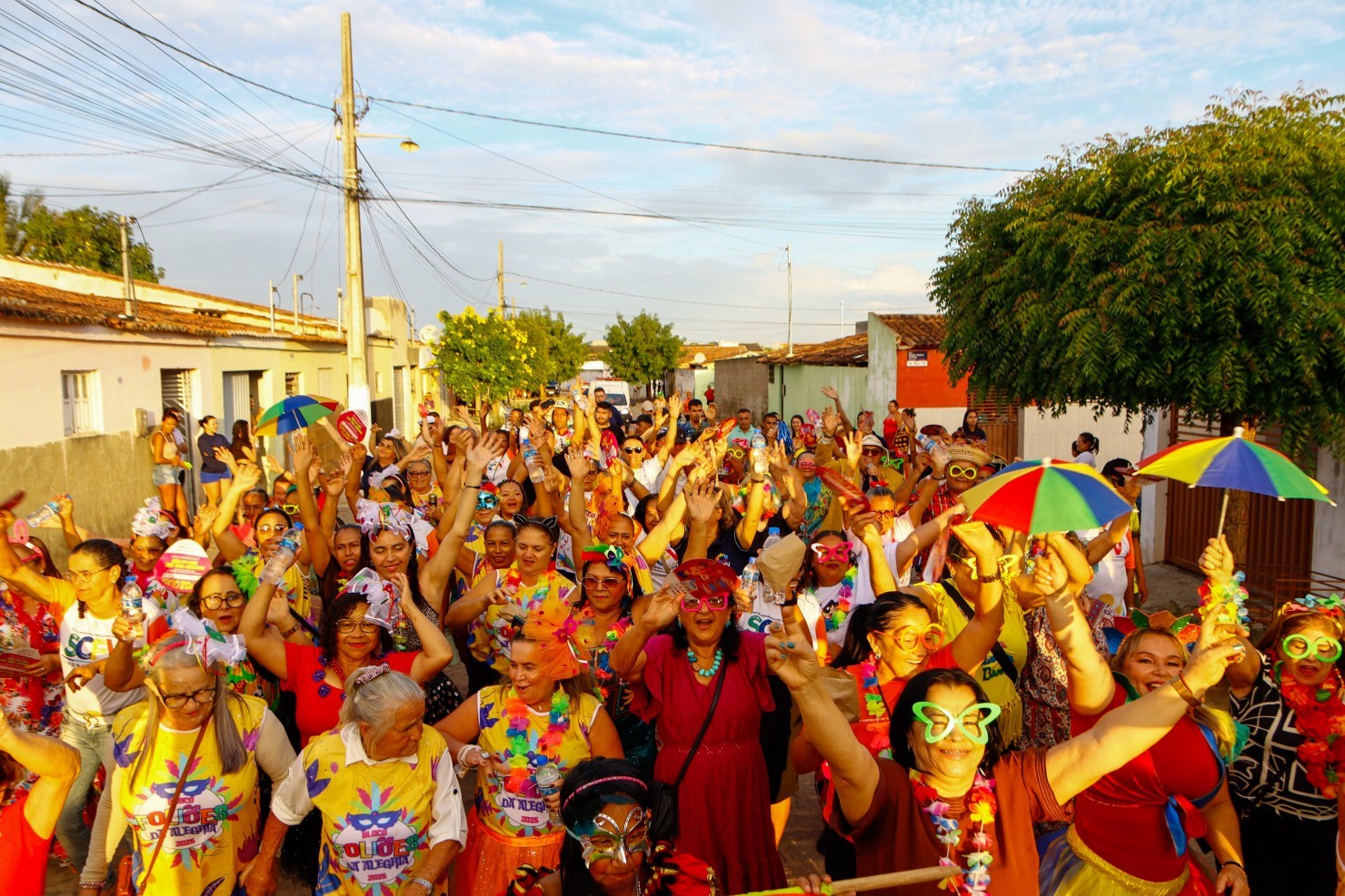 Prefeitura de Nova Floresta realiza Bloco Viver Bem Folia – Carnaval dos Idosos 2026