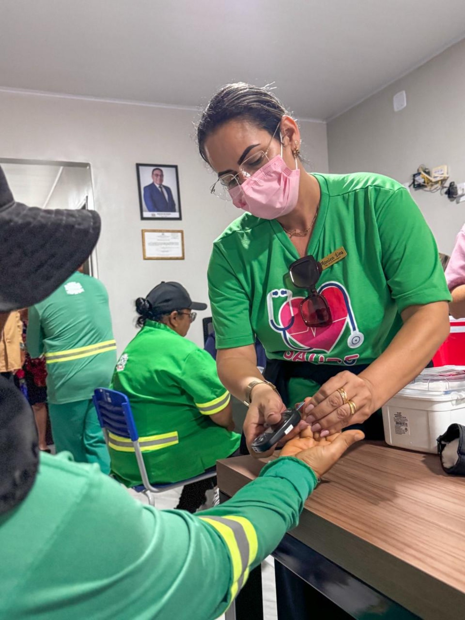 Prefeitura de Nova Floresta realiza ação “Saúde do Trabalhador” com servidores municipais