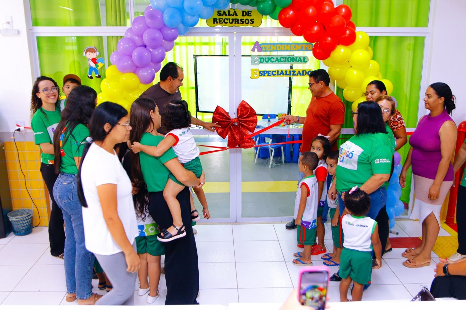 Prefeitura de Nova Floresta inaugura Sala Multifuncional e Laboratório de Matemática na Creche Gerusa Dantas