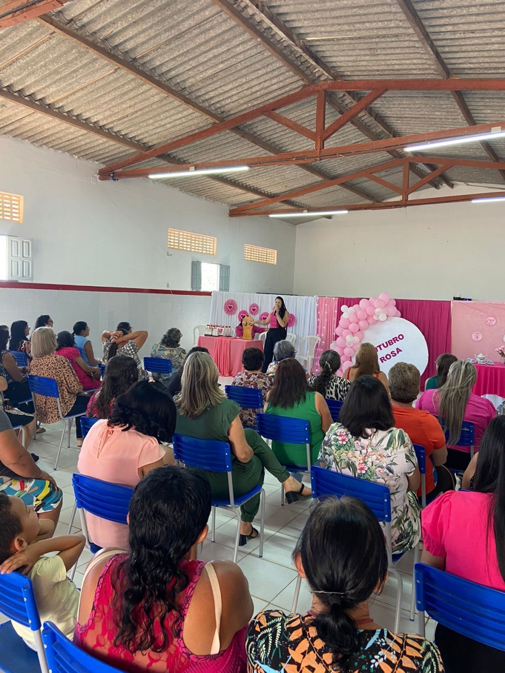 Prefeitura de Nova Floresta realiza Encerramento das ações do Outubro Rosa no CRAS