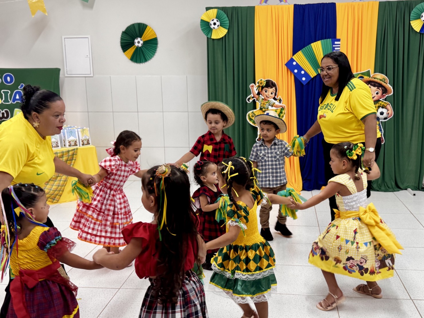 São João da Educação tem continuidade com arraiais das creches municipais