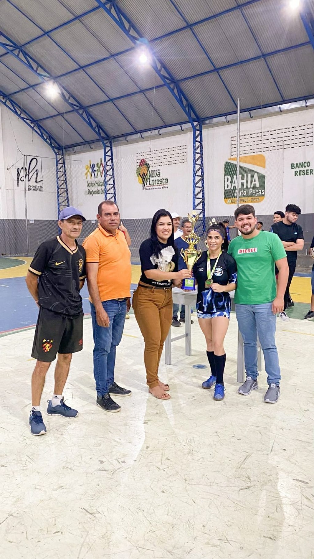 Secretaria Municipal da Juventude, Esporte, Lazer, Cultura e Turismo promove Torneio Feminino de Futsal em alusão as 65 anos de Emancipação Politica