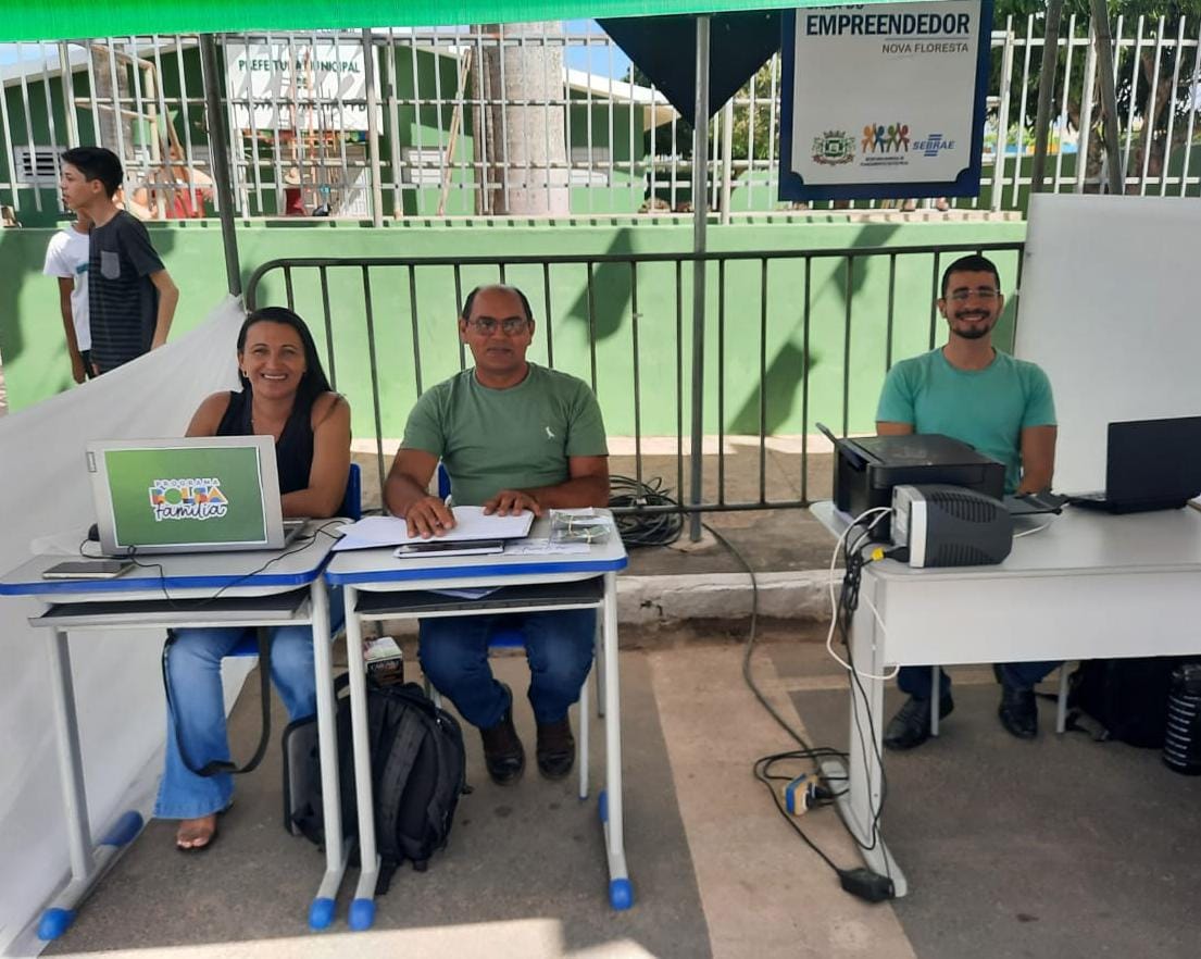 Prefeitura de Nova Floresta promove Feira e Exposição de Serviços das Secretarias Municipais