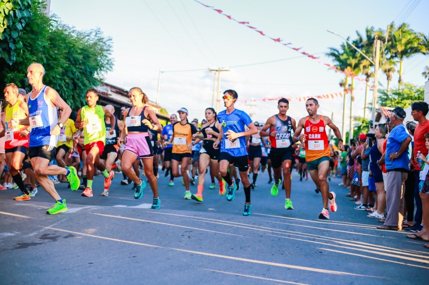 Corrida de Rua marca comemorações pelos 66 anos de Emancipação Política de Nova Floresta