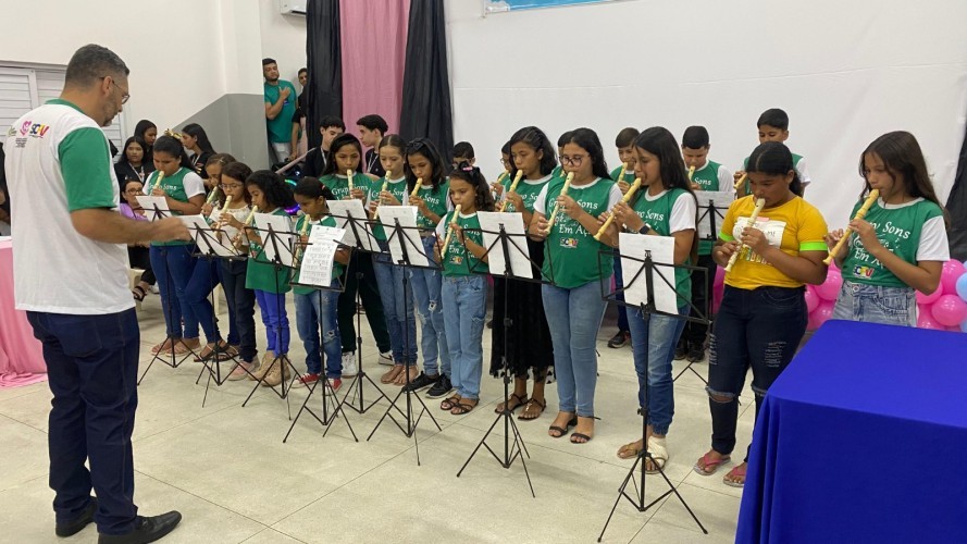 Prefeitura Municipal de Nova Floresta realiza abertura da Semana do Bebê.