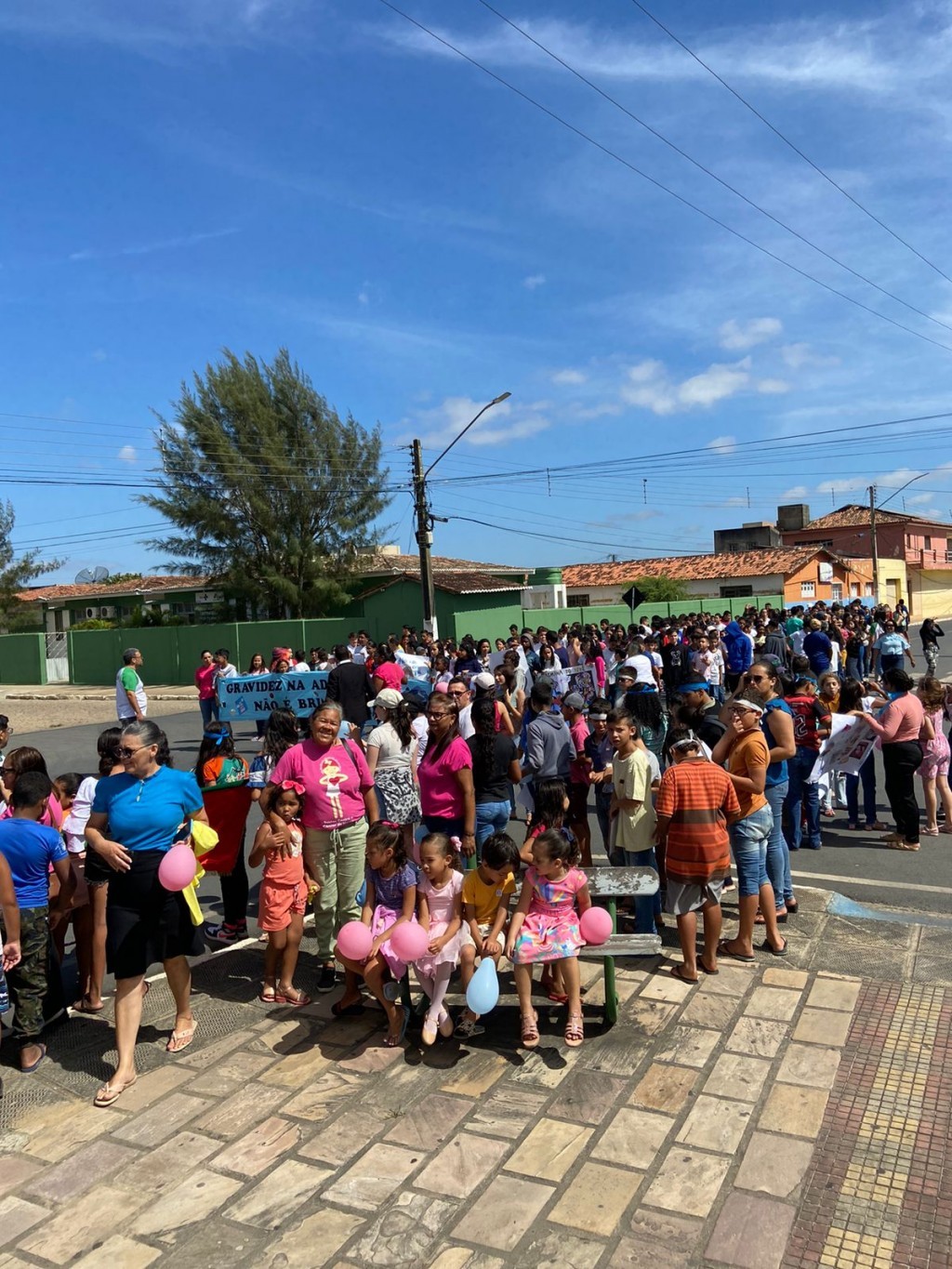 Semana do Bebê. Prefeitura de Nova Floresta realiza Caminhada do Bebê.