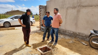 Prefeito participa de visita técnica em obras da nova Creche
