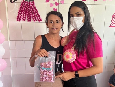 OUTUBRO ROSA: PSF2 REALIZA PALESTRA PARA AS MULHERES DA ZONA URBANA E RURAL.